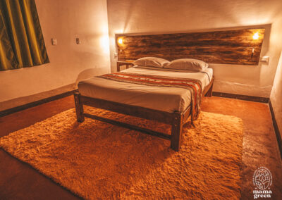 double bed room in urubamba cusco peru