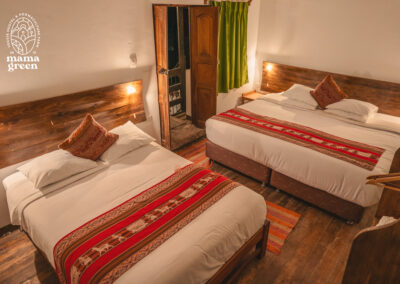 room for 3 or 4 people in urubamba with a shared bathroom in the sacred valley on inca